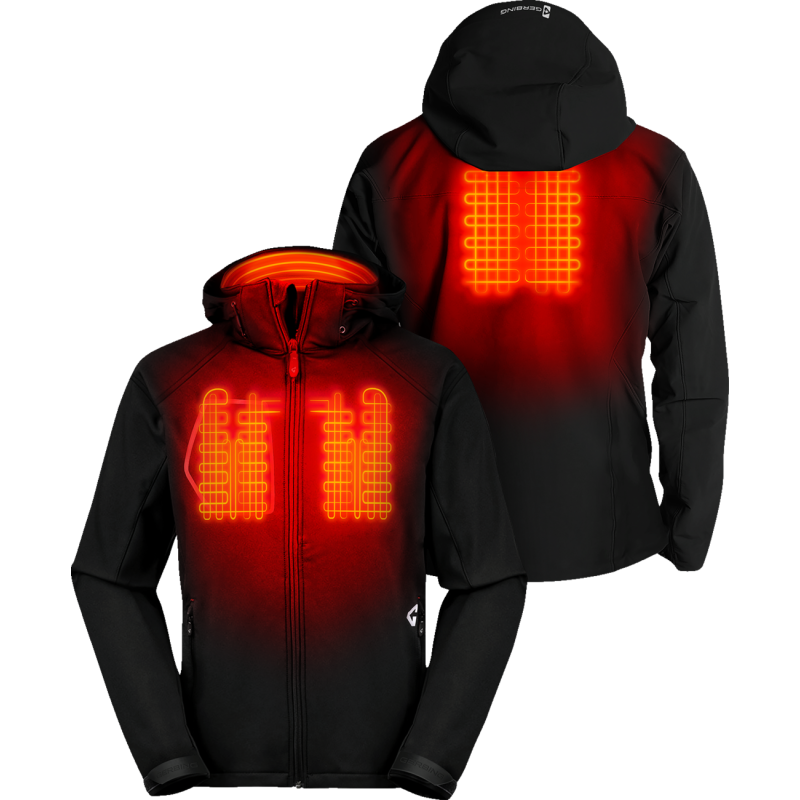 7V Torrid Softshell Heated Jacket 2.0 - Black - Size M