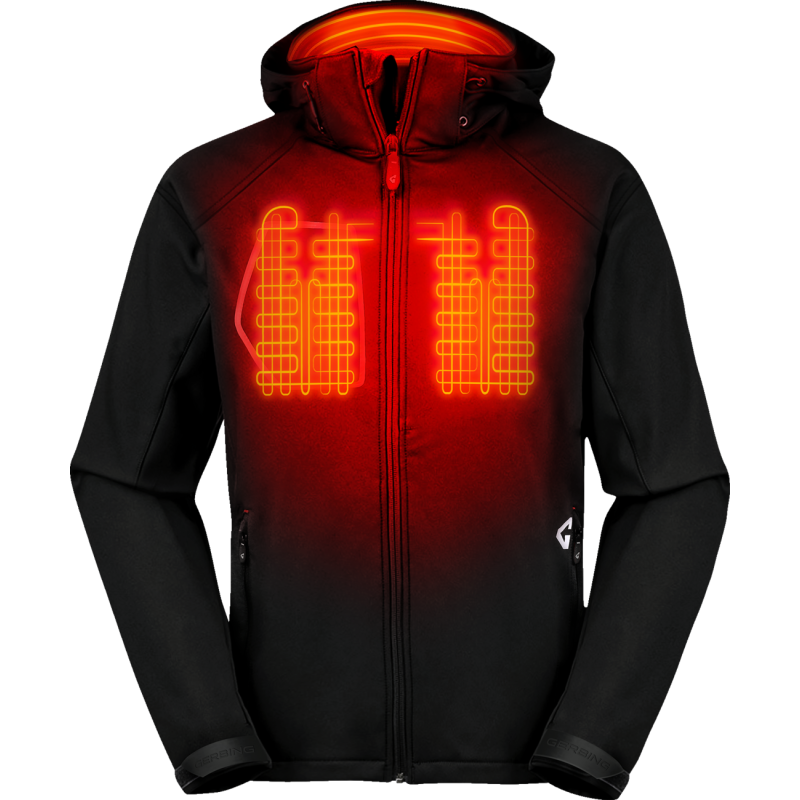 7V Torrid Softshell Heated Jacket 2.0 - Black - Size XL