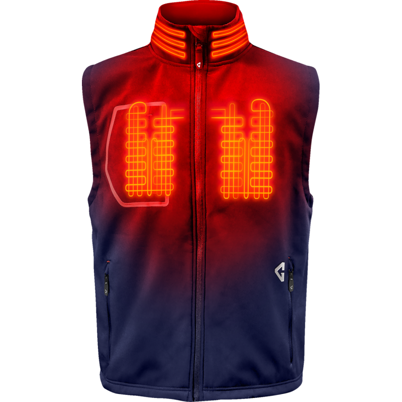 7V Torrid Softshell Heated Vest 2.0 - Navy - Size 2X