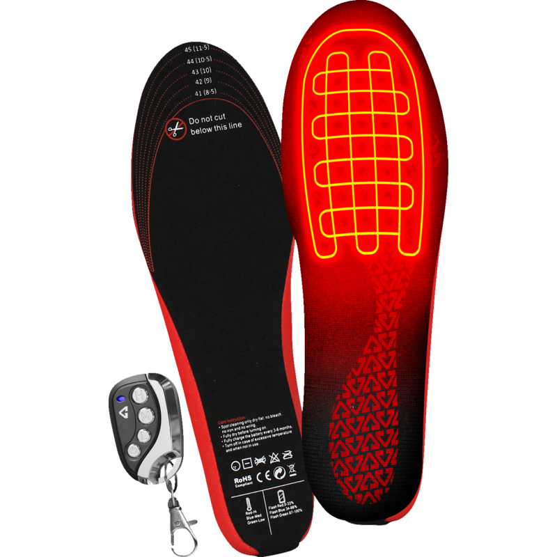 Gerbing 3V Rechargeable Heated Insoles - Size S/M