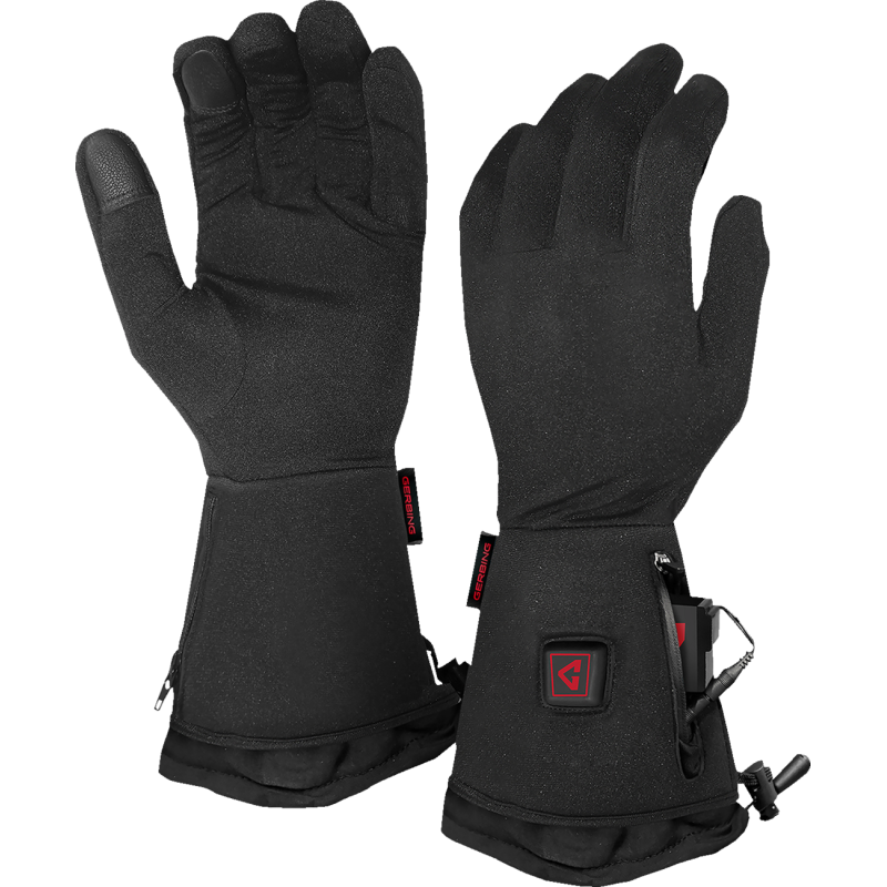 Gerbing Women's 7V Heated Glove Liners, Black, Size L/XL