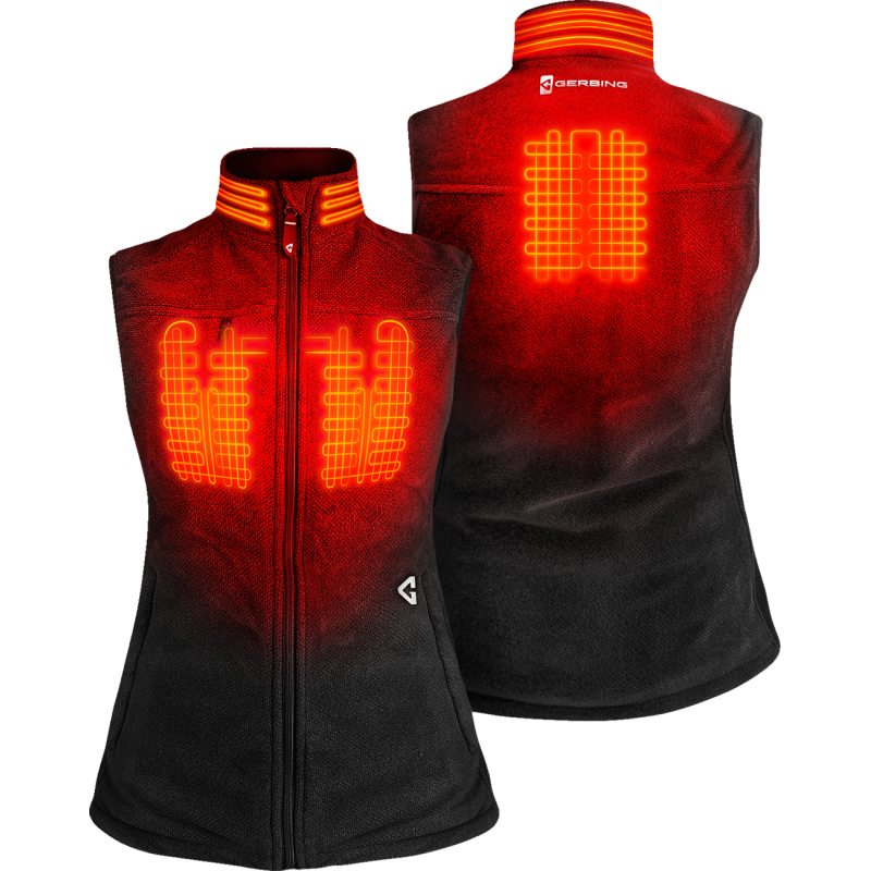 Women's 7V Thermite Heated Fleece Vest 2.0 - Black, XL