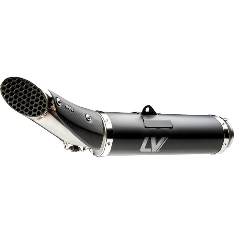 LV Race Exhaust, Black stainless steel, Suzuki GSX-8S 23-24