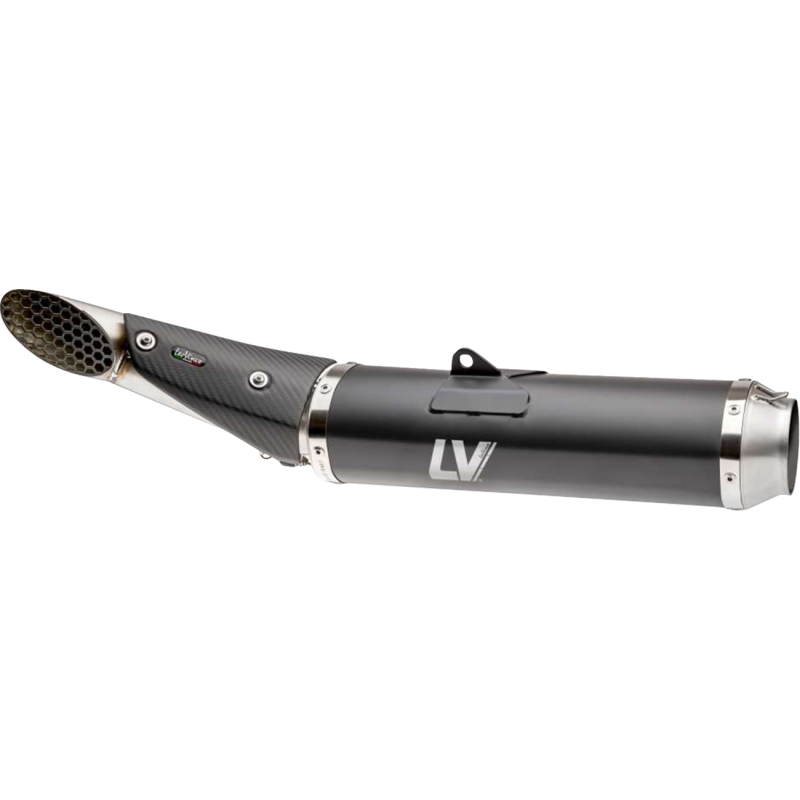 LV Race Exhaust, Black stainless steel, Yamaha MT-09/SP 21-23