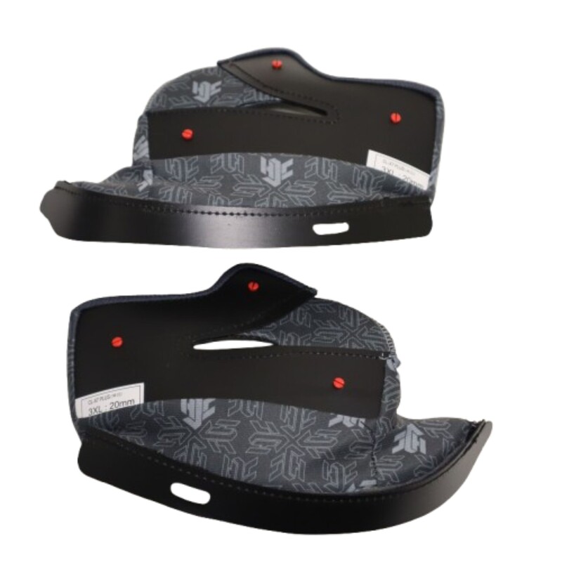 HJC CL-X7 Cheek Pads, 3X (20 mm) - Gray
