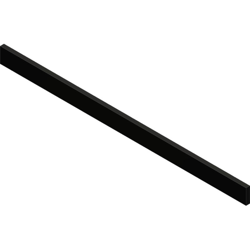 48" Universal UHMW Poly Wear Bar