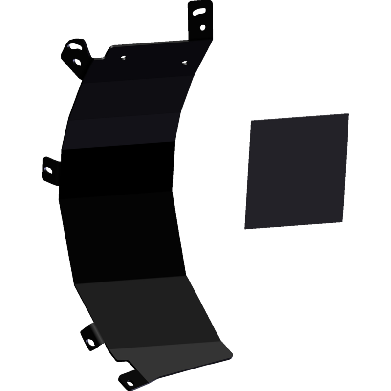 Tapered Pro-Poly Side Shield, Driver Side