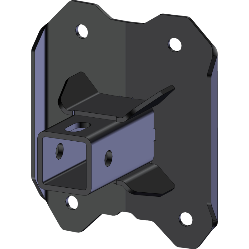 Rear 2" Hitch Receiver for Polaris RZR Pro R Ultimate Launch Edition 4x4 22