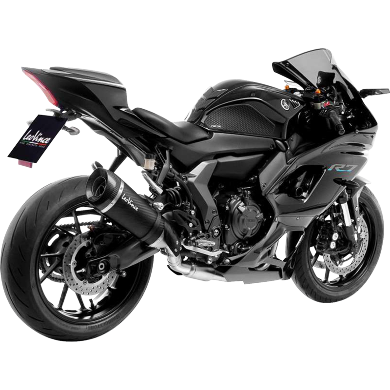 Factory S Exhaust System, Carbon fiber, Yamaha YZF-R7 21-24