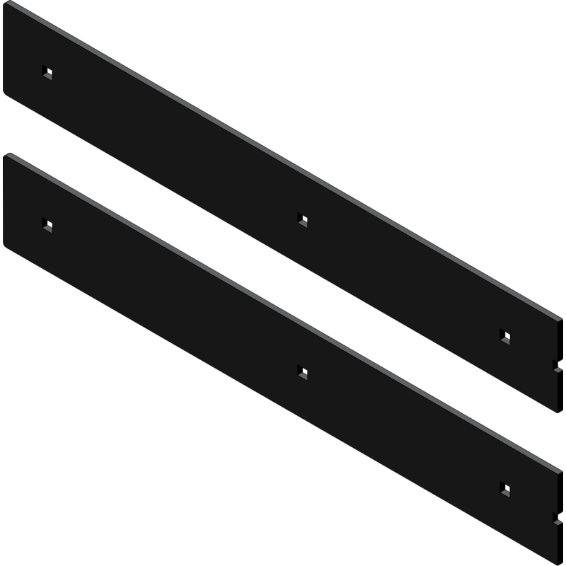 42" Two-Piece Steel Wear Bar