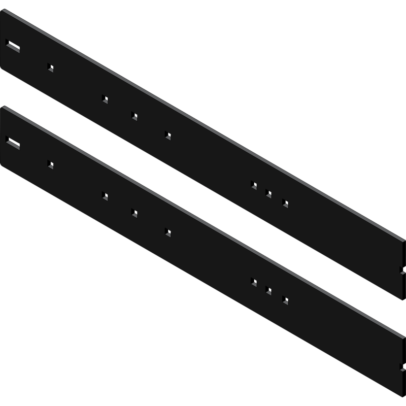 48" Two-Piece Steel Wear Bar