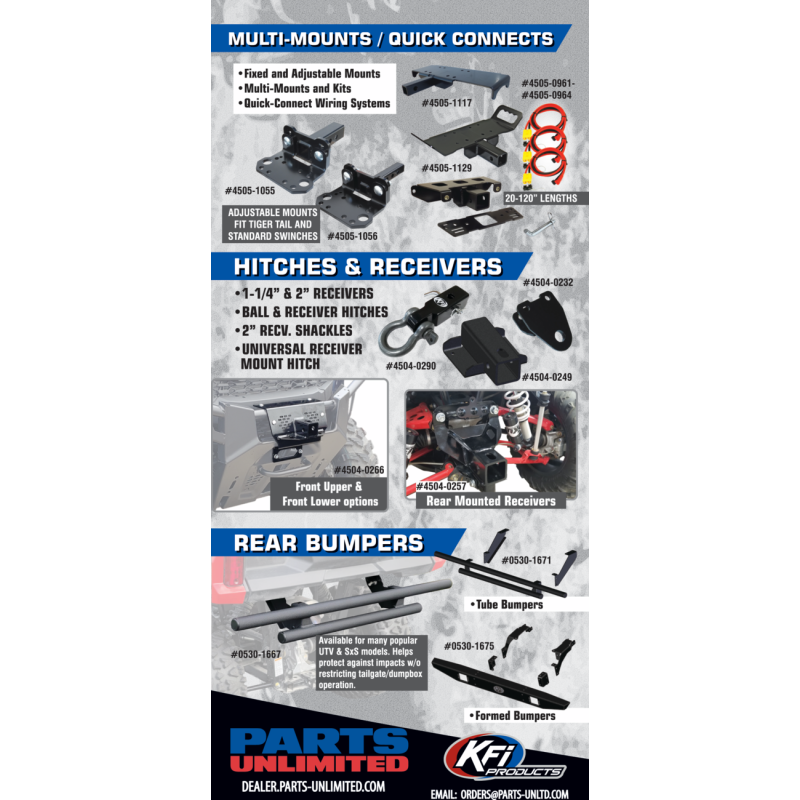 Rear Double Tube Bumper for Bombardier/Can-Am Commander