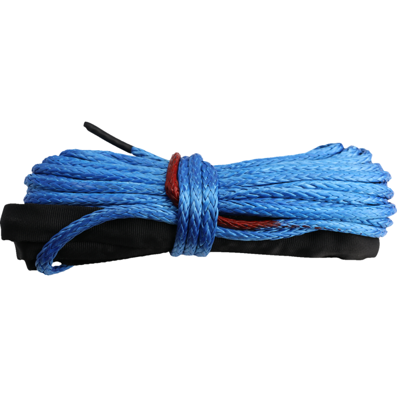 KFI Blue Synthetic Winch Rope - 15/64" x 38'