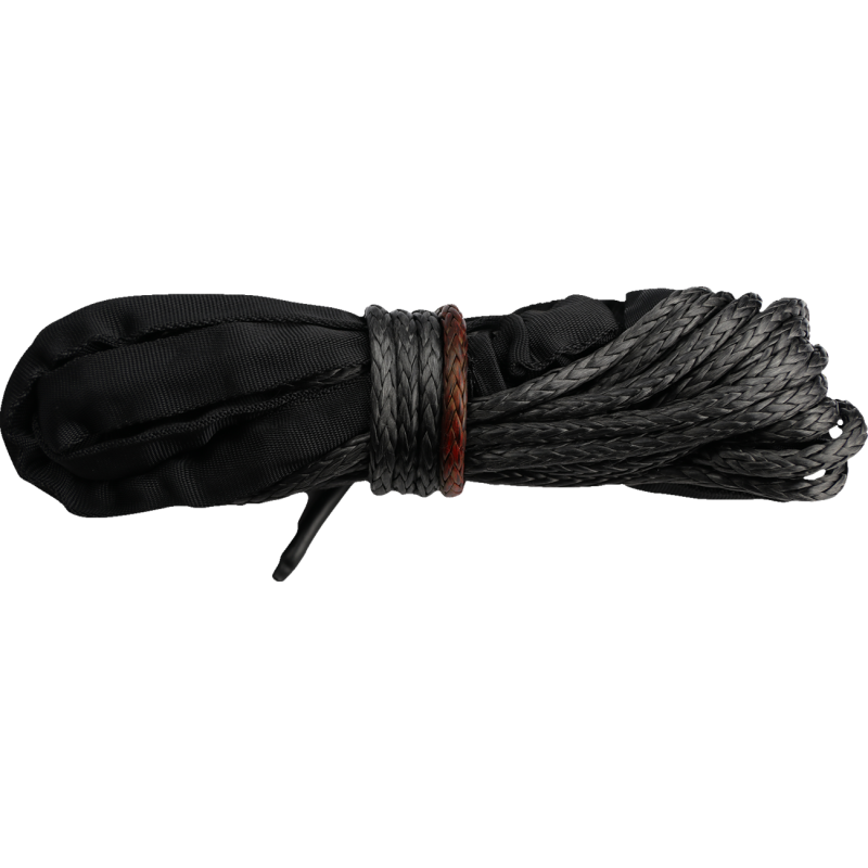 KFI Smoke Synthetic Winch Rope - 15/64" x 38'