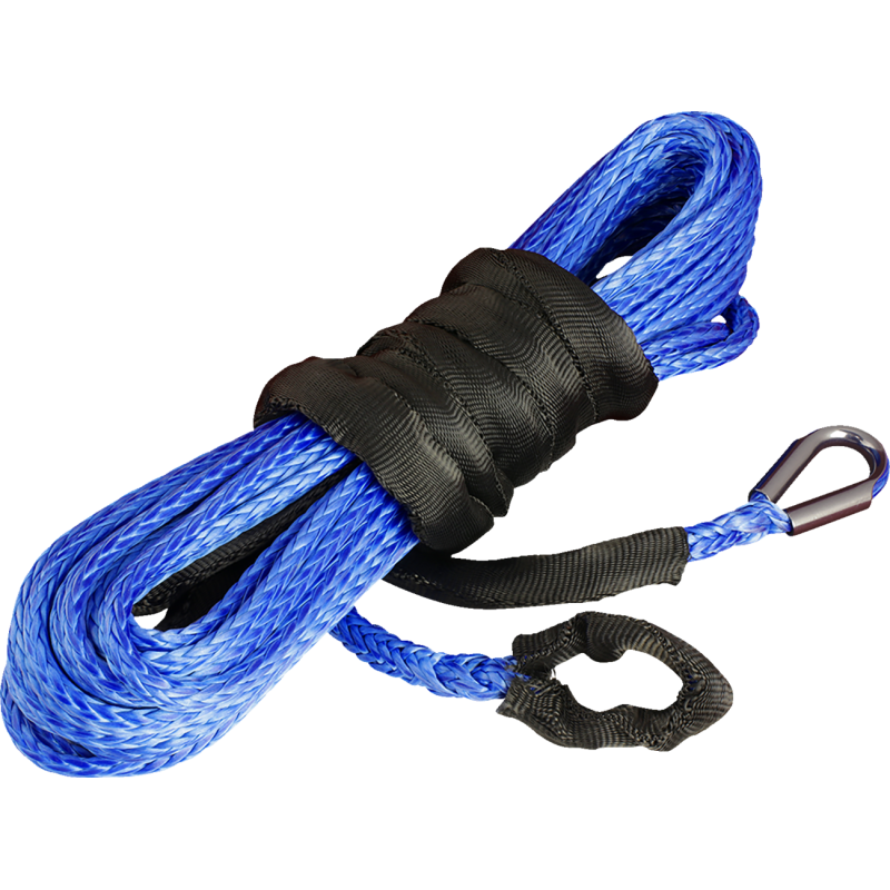 KFI Blue Winch Rope Extension - 1/4" x 50'