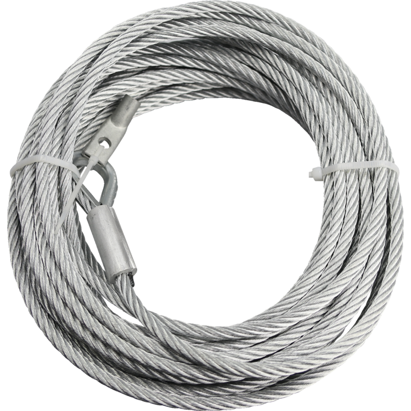 Replacement Steel Cable for Standard 4,000-5,000 lb. Winches