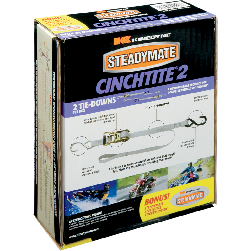 Cinchtite 2 Ratchet Tie-Downs