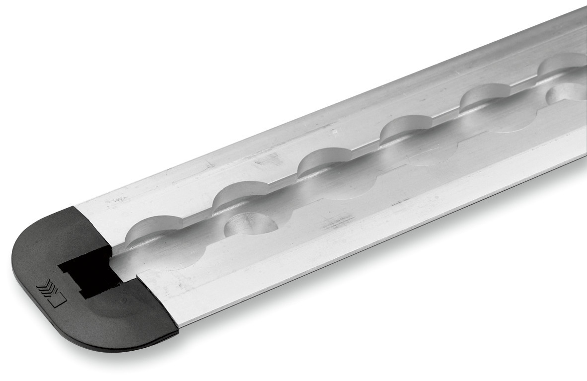 Recessed L-Track End Caps