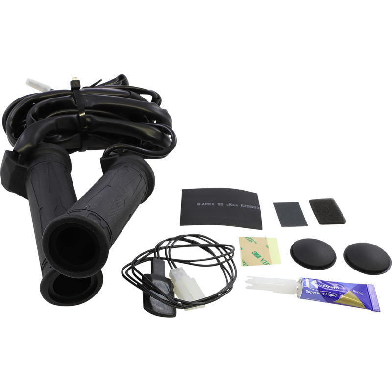 Apollo heated grips w/ heated thumb