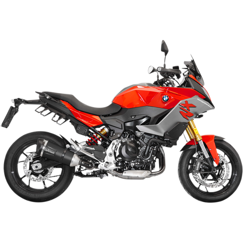 Factory S Black stainless steel Slip-On Muffler for BMW F900R/XR 20-24