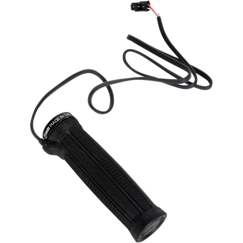 Replacement grip with plug