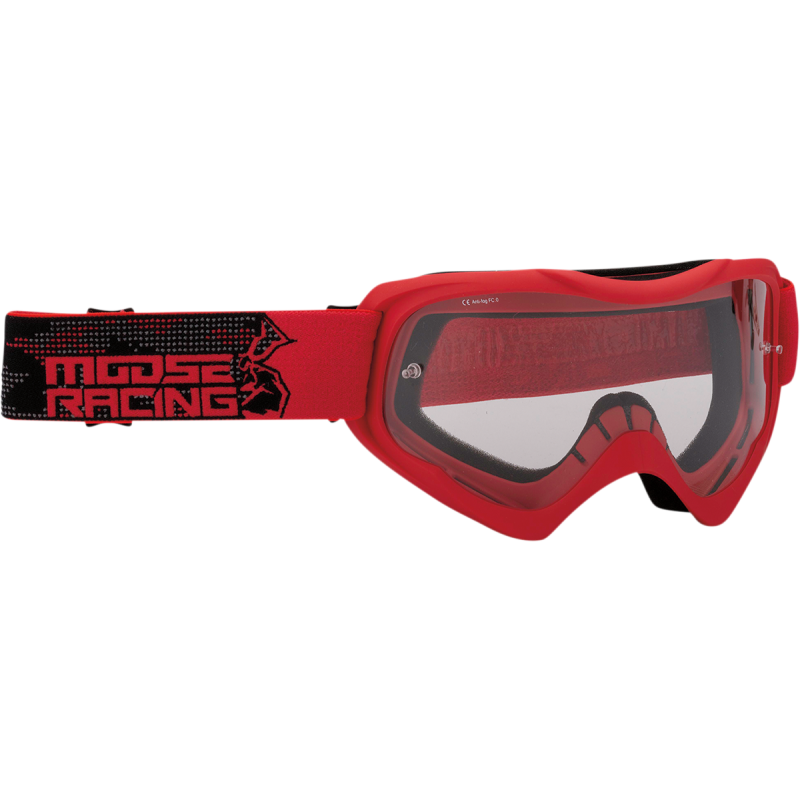 Moose Offroad Qualifier Agroid Goggle, Red