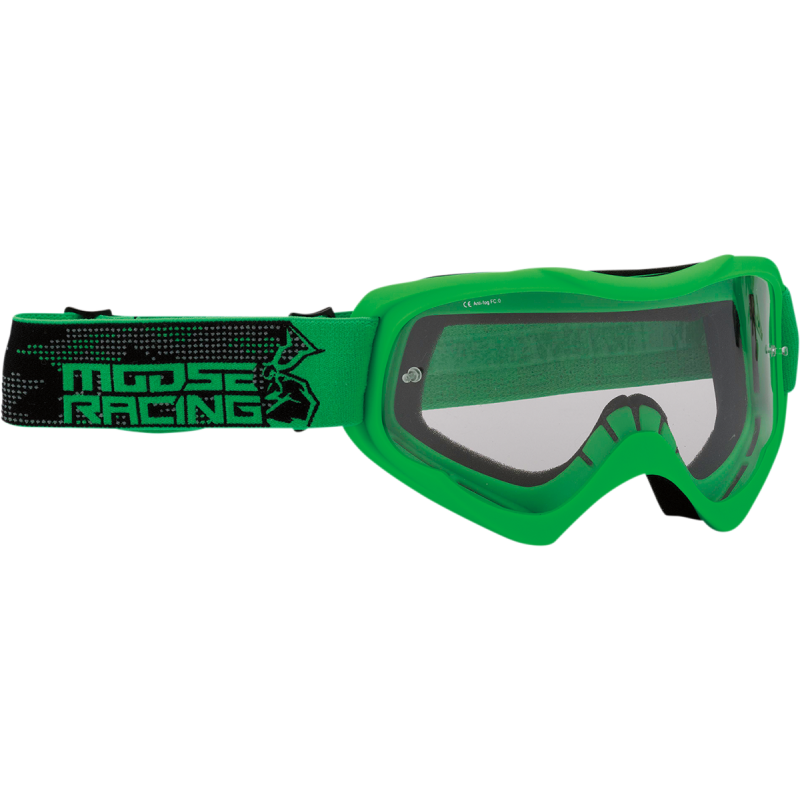 Moose Offroad Qualifier Agroid Goggle, Green