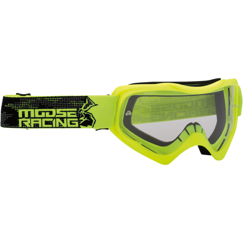 Moose Offroad Qualifier Agroid Goggle, Hi-Viz