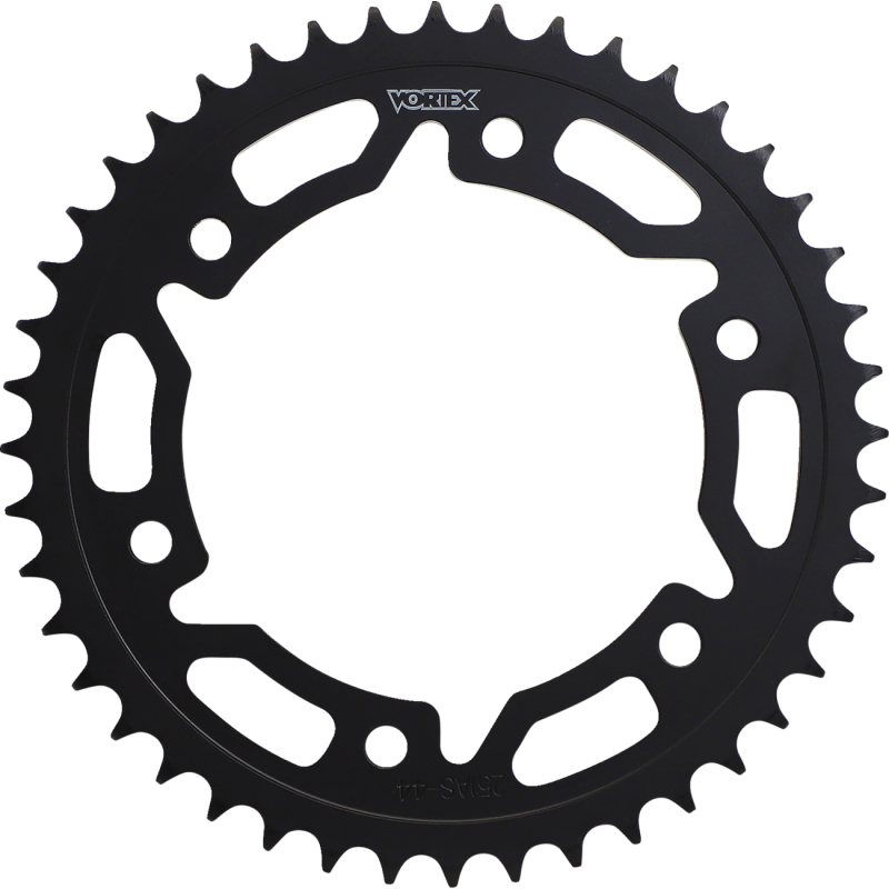 Vortex Rear Steel Black Sprocket 44T