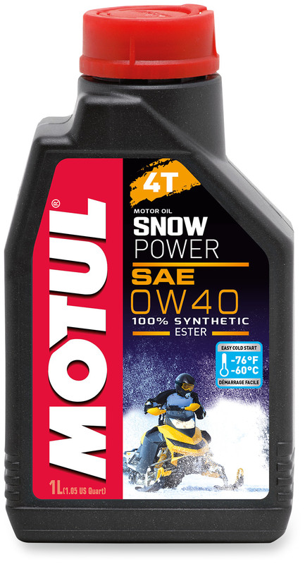 Motul Snowpower 4T Motor Oil, 1 L