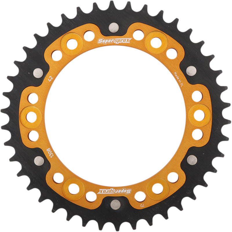 Supersprox 42T Stealth Rear Sprocket (Gold)