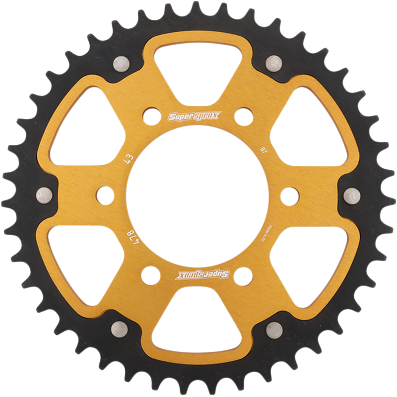 Rear Sprocket 43T for Aftermarket Carrozzeria Wheels