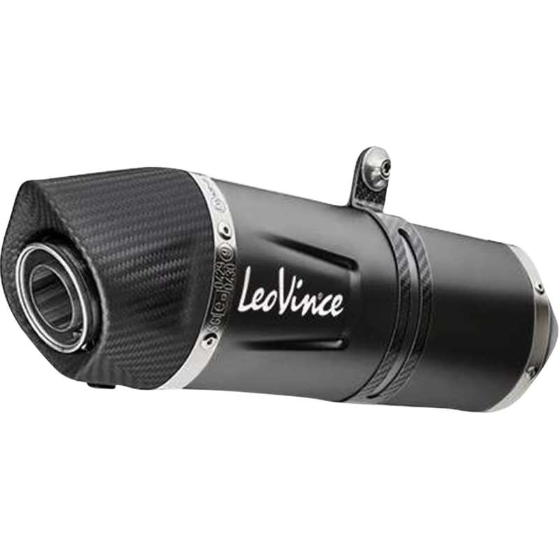 Nero Slip-On Muffler, Black stainless steel, HONDA CRF300L/Rally 21-23