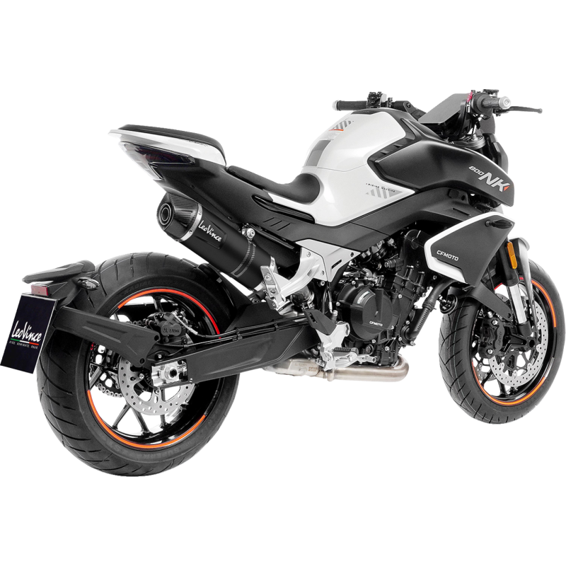 Nero Slip-On Muffler, Black stainless steel, CFMOTO 800NK 23-24