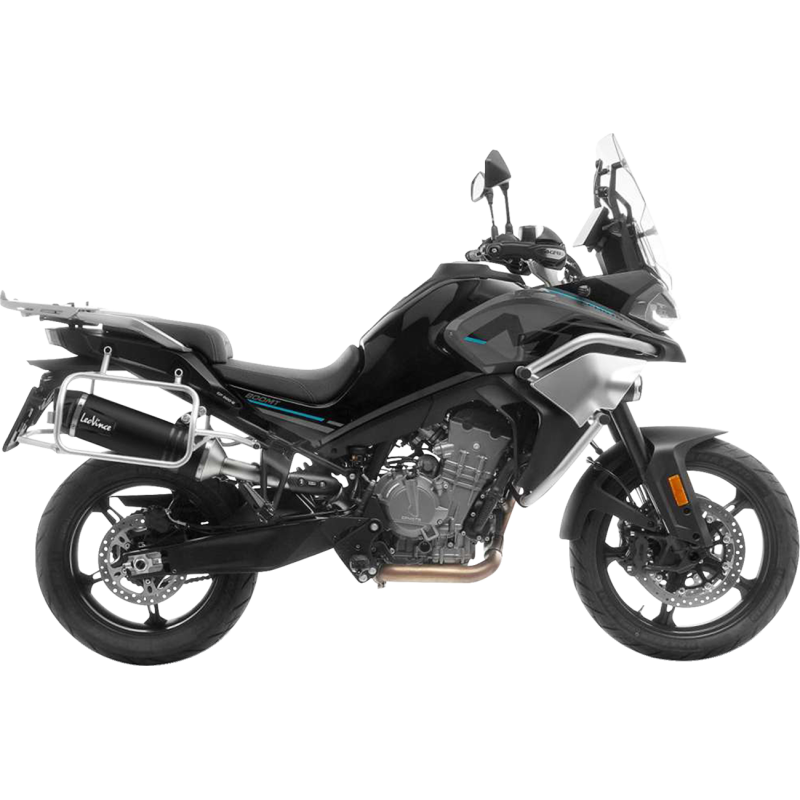 LV One EVO Slip-On, Black stainless steel, KTM 790/890 Adventure 21-24