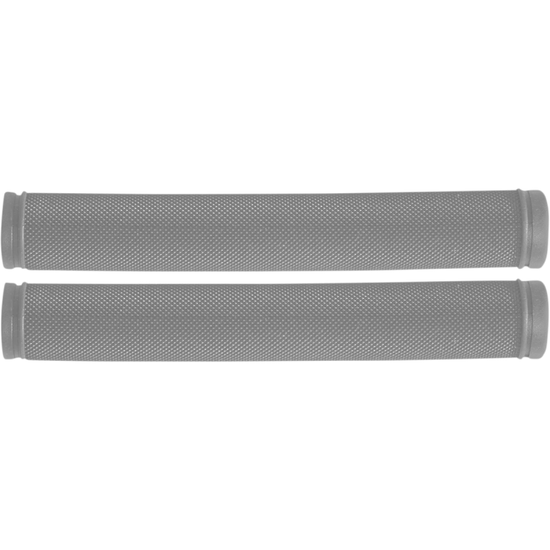 7" Colored Rubber Grips - Gray