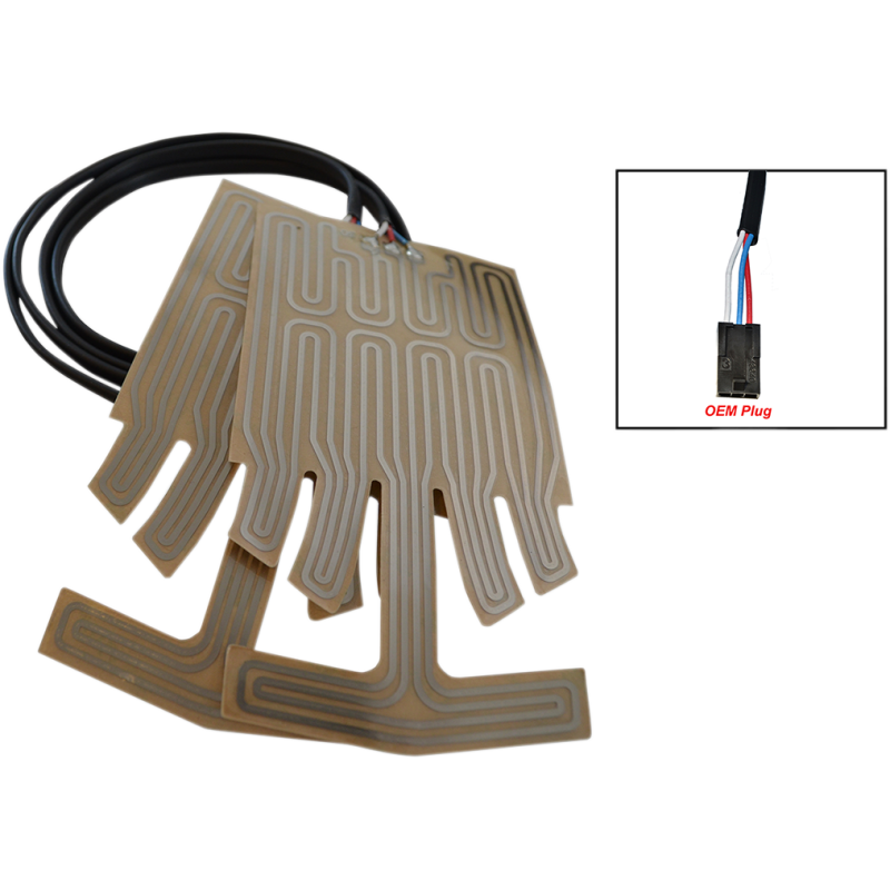 Extended kit w/ OEM plastic connectors for Yamaha