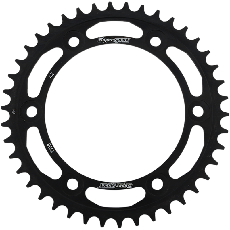 Supersprox 42T Racing Steel Rear Sprocket (Black)