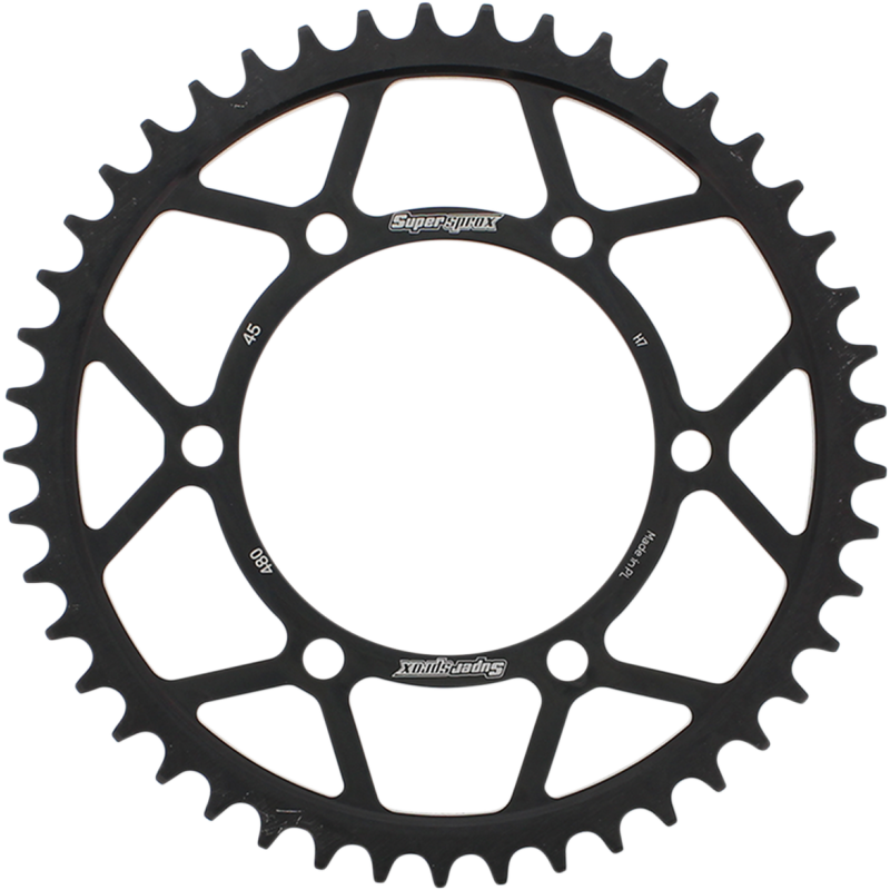 Supersprox Rear Sprocket - 45T Steel/Black