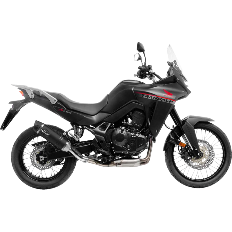 Nero Slip-On Muffler, Black stainless steel, HONDA XL750 Transalp 750 24