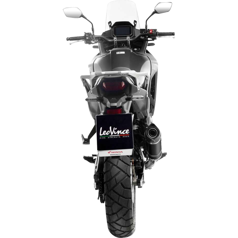 Nero Slip-On Muffler, Black stainless steel, HONDA XL750 Transalp 750 24