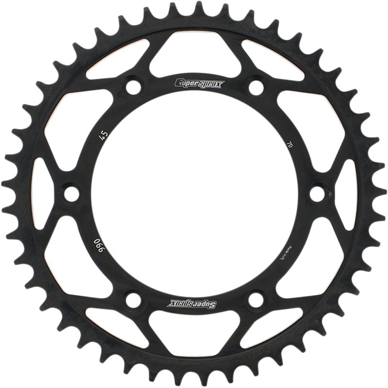 Supersprox Rear Sprocket - 45T Steel/Black