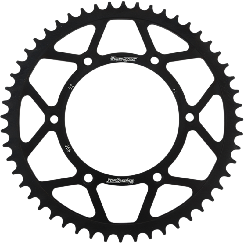 Supersprox Rear Sprocket - 52T Steel/Black