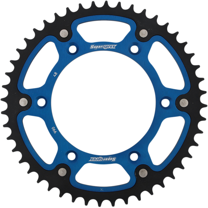 Supersprox Rear Sprocket - 48T Stealth/Blue