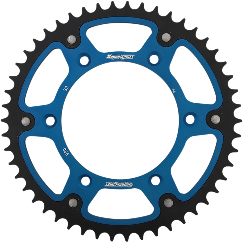 Supersprox Rear Sprocket - 50T Stealth/Blue