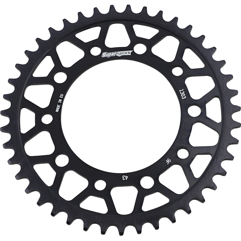 Supersprox 43T Racing Steel Rear Sprocket (Black)