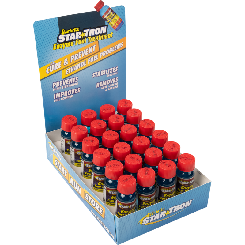 Star Tron Enzyme Fuel Additive Display pack, 30 ml (1 fl. oz.)