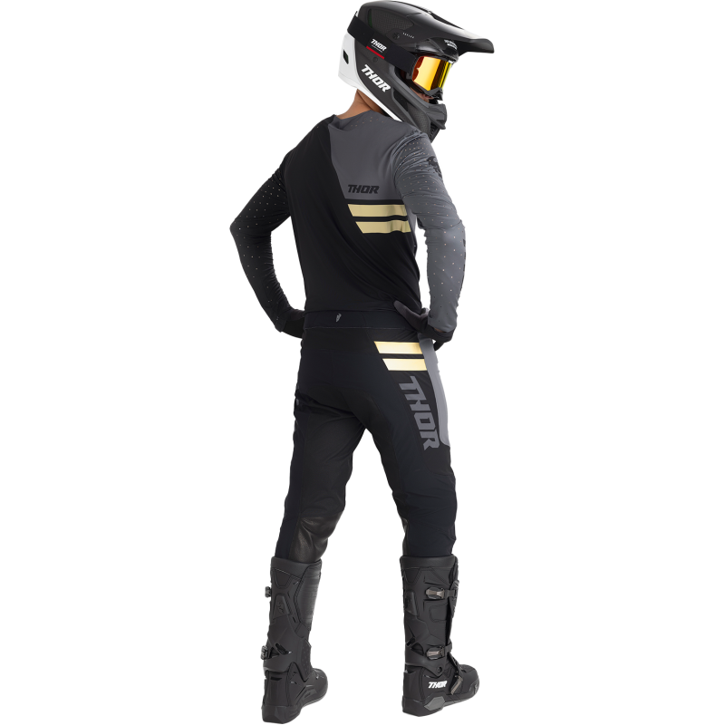 THOR Activate Goggle, Black/Red (Mirror Irridium Lens)