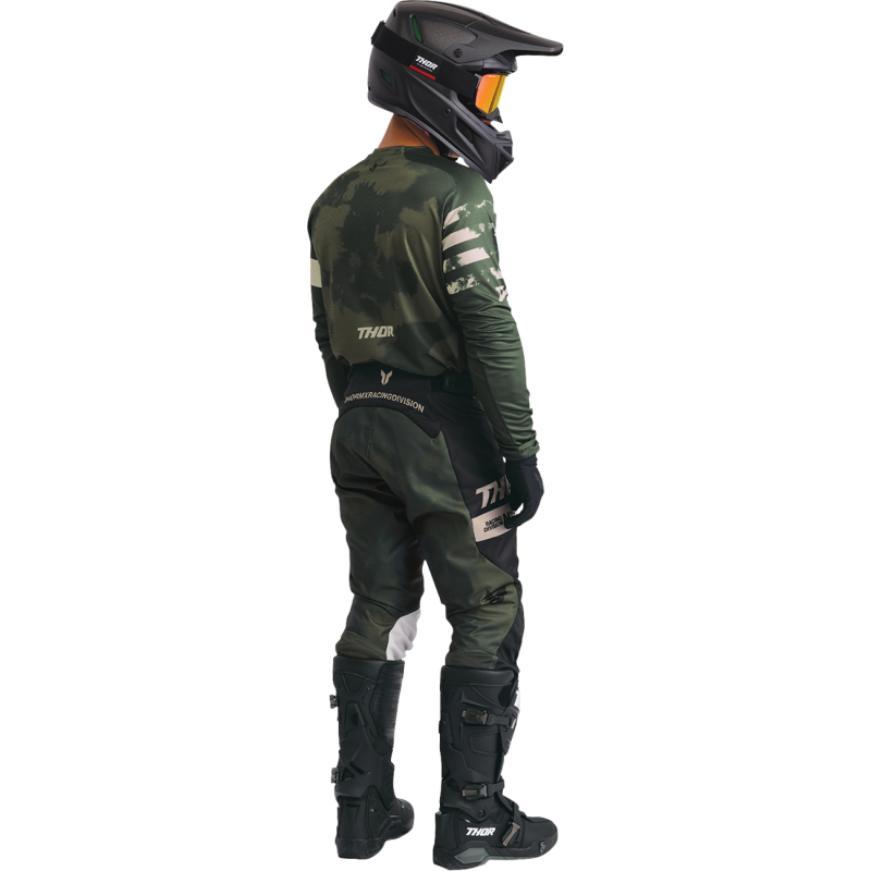 THOR Activate Goggle, Black/Red (Mirror Irridium Lens)