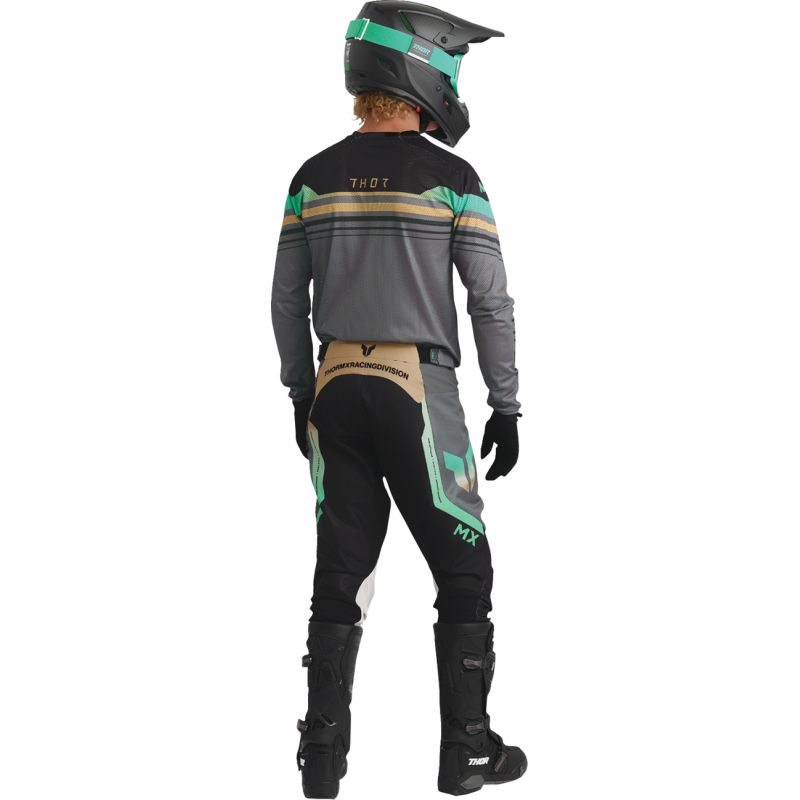 THOR Activate Goggle, Teal/Charcoal (Mirror Smoke Lens)